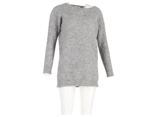 Suéter de lana gris Acne Studios - vista 4