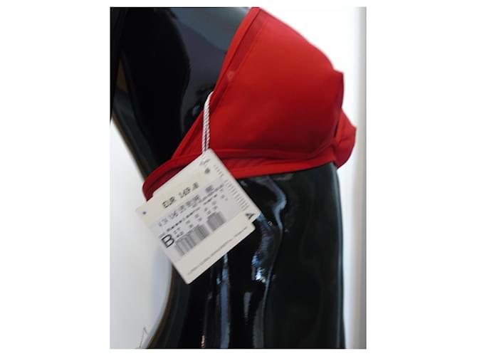 La Perla Bikini Triángulo Rojo Roja - vista 10