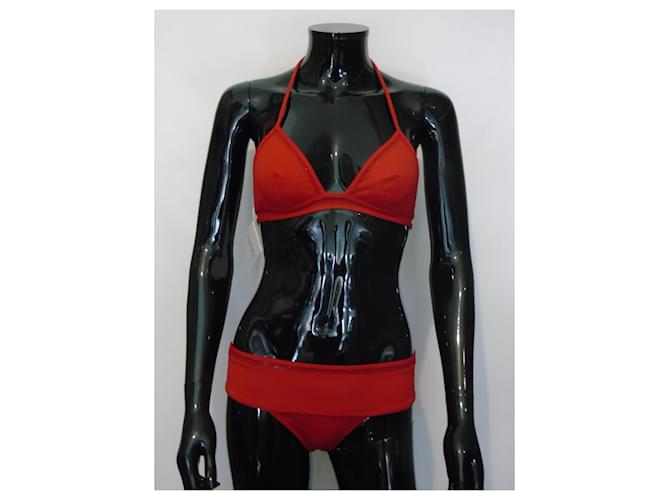 La Perla Bikini Triángulo Rojo Roja - vista 3
