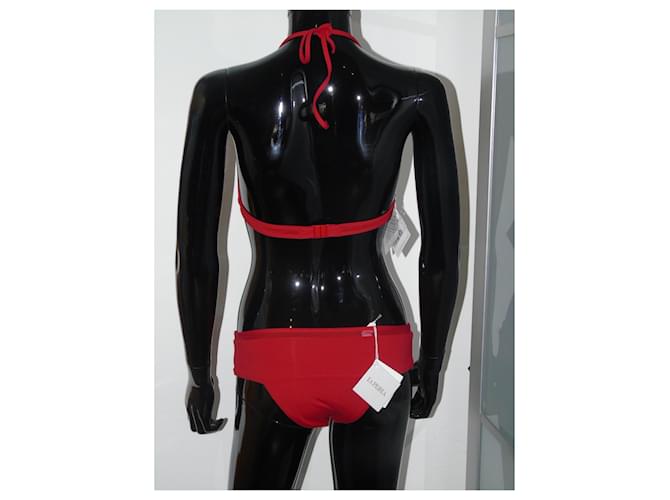 La Perla Bikini Triángulo Rojo Roja - vista 5