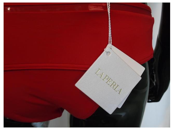 La Perla Bikini Triángulo Rojo Roja - vista 7