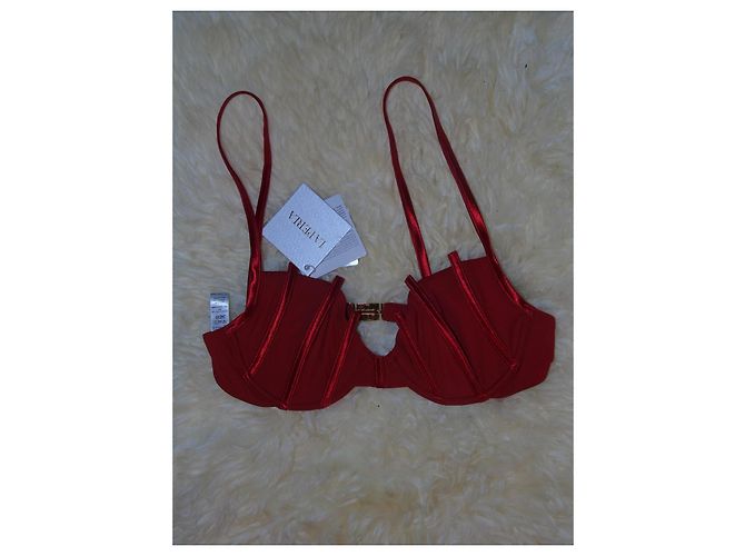 La Perla Badeanzug Einteiler Rot - Ansicht 5
