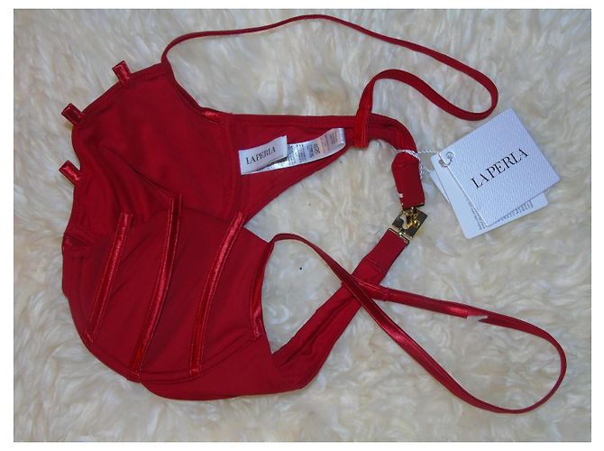 La Perla Badeanzug Einteiler Rot - Ansicht 6