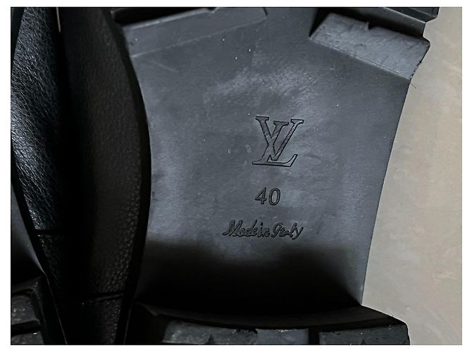 Botines Louis Vuitton de cuero negro - vista 15