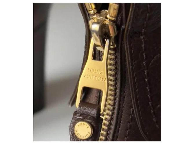 Botines Louis Vuitton de piel marrón Castaño - vista 7