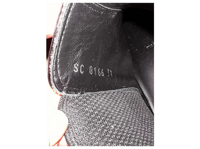 Stivali Louis Vuitton Blu Scuro Pelle Monogramma - vista 17