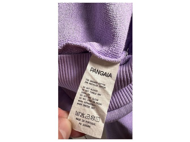 Autre Marque Pangaia Sweatshirt Lila aus Baumwolle S - Ansicht 5