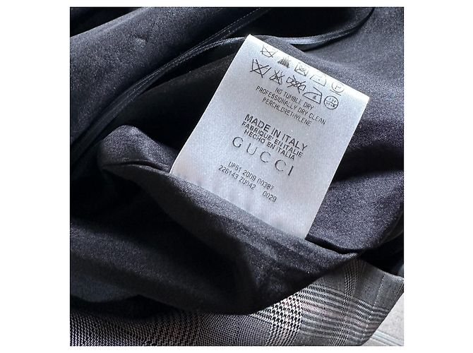 Abito Gucci in seta e lana Multicolore - vista 7