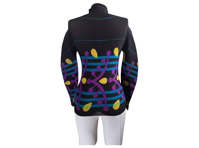 Top Issey Miyake Cauliflower em Poliéster Multicor - vista 3