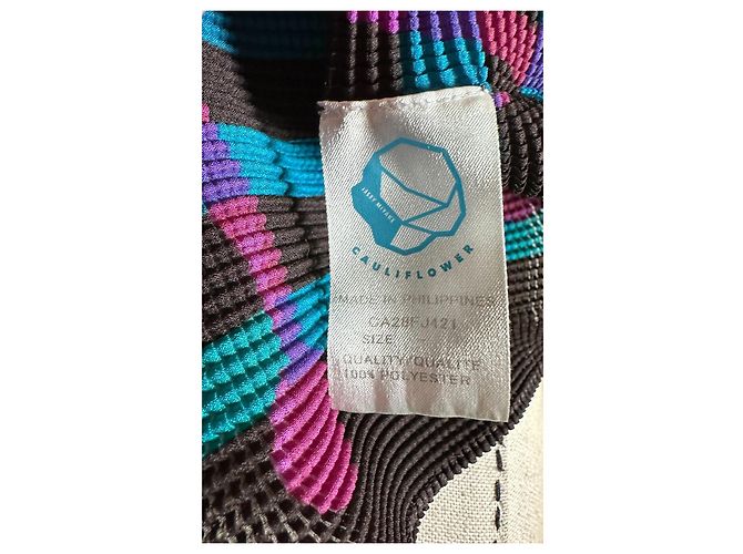Top Issey Miyake Cauliflower em Poliéster Multicor - vista 5