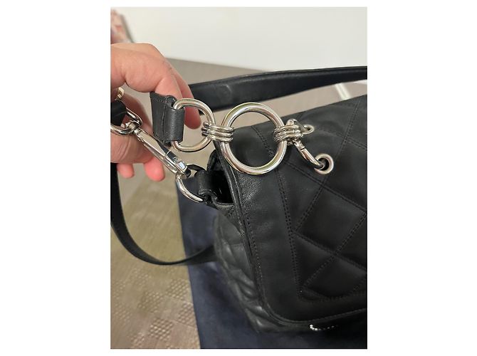 Borsa a tracolla Guess in pelle nera Nero - vista 14
