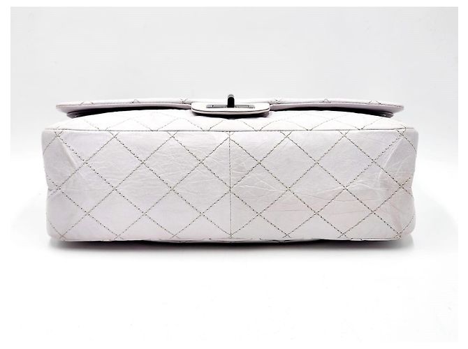 Borsa Chanel 2.55 Reissue Maxi Double Flap Grigio - vista 14