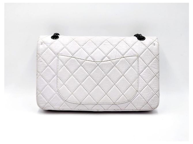 Borsa Chanel 2.55 Reissue Maxi Double Flap Grigio - vista 2