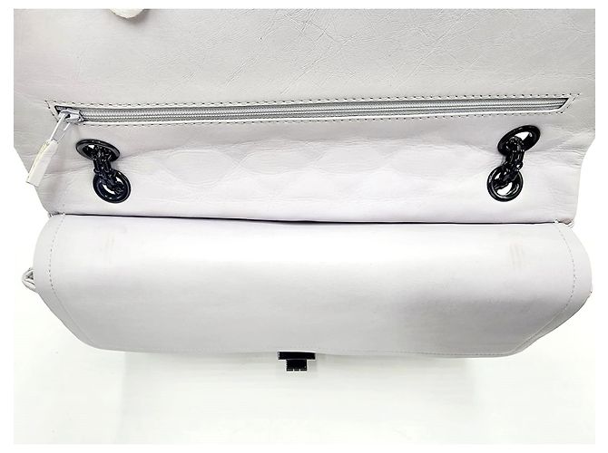 Borsa Chanel 2.55 Reissue Maxi Double Flap Grigio - vista 20