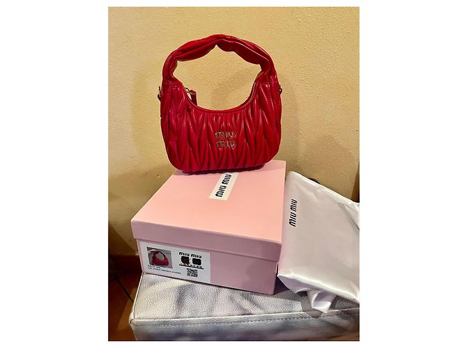MIU MIU Wander Mini Hobo Tasche - vista 3