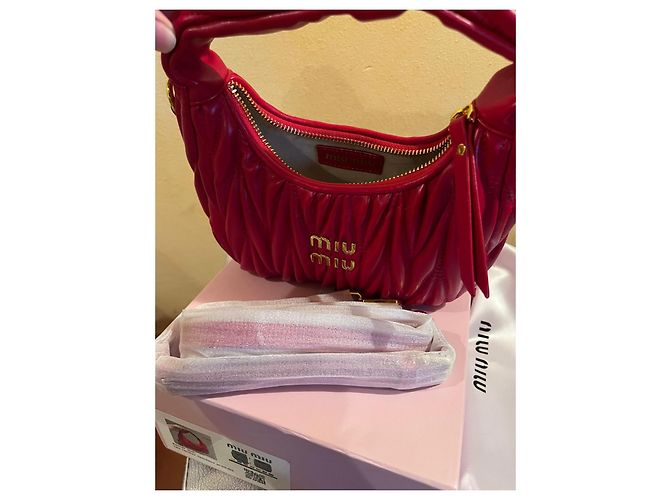 MIU MIU Wander Mini Hobo Tasche - vista 6