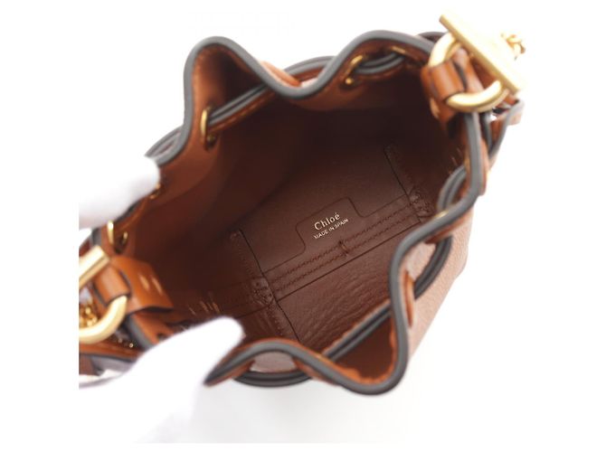 Chloé Chloe Marcie Micro Leather Bucket Bag - view 3