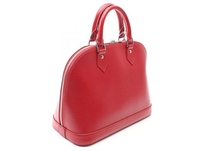Louis Vuitton Alma Epi Red Leather Handbag M4058E - view 2