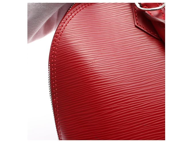 Louis Vuitton Alma Epi Red Leather Handbag M4058E - view 7