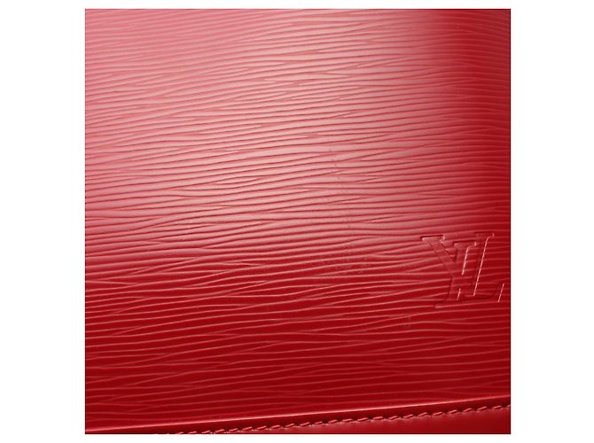 Louis Vuitton Alma Epi Red Leather Handbag M4058E - view 8