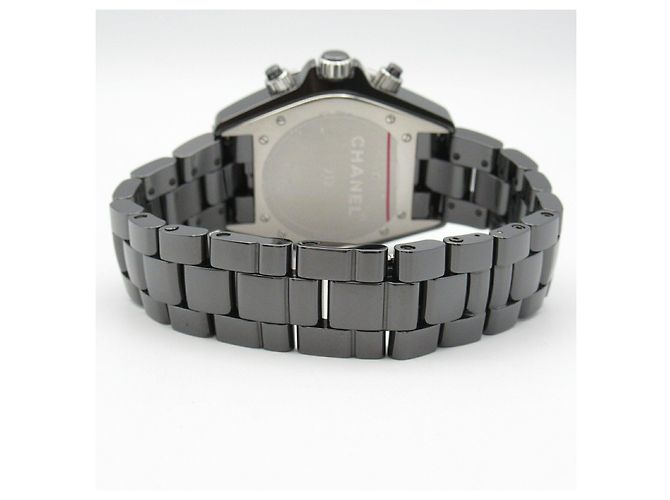 Chanel J12 Ceramic Chronograph Watch H2419 Black - view 3