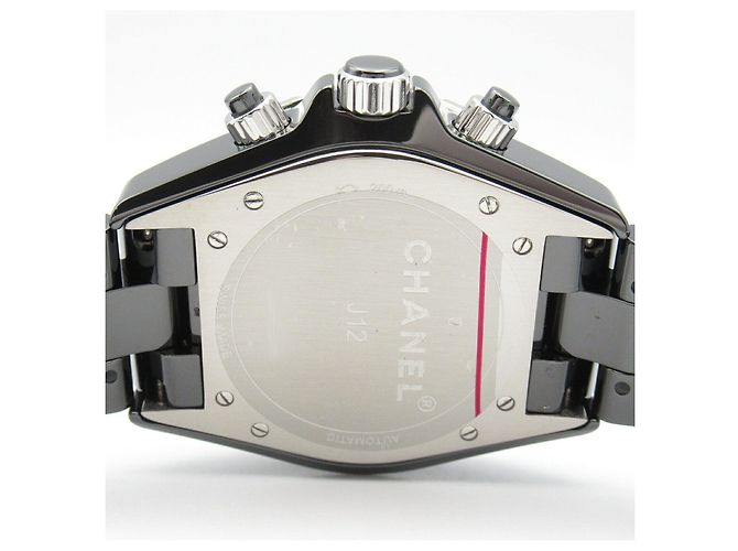 Chanel J12 Ceramic Chronograph Watch H2419 Black - view 5