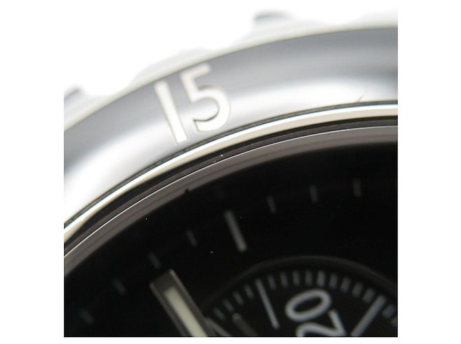 Chanel J12 Ceramic Chronograph Watch H2419 Black - view 9
