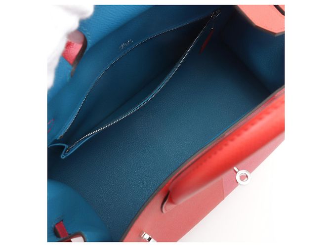 Hermès Sac à main Hermes Birkin 30 Rouge/Rose - vue 3