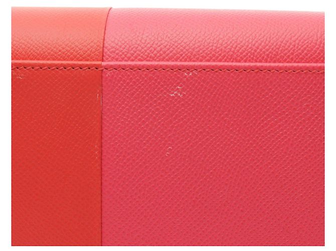 Hermès Sac à main Hermes Birkin 30 Rouge/Rose - vue 9