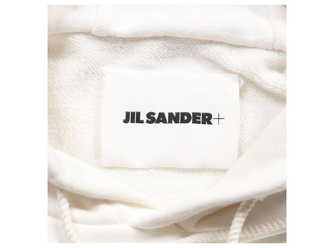 Jil Sander J47GU0002 Sweat à capuche en coton - vue 3