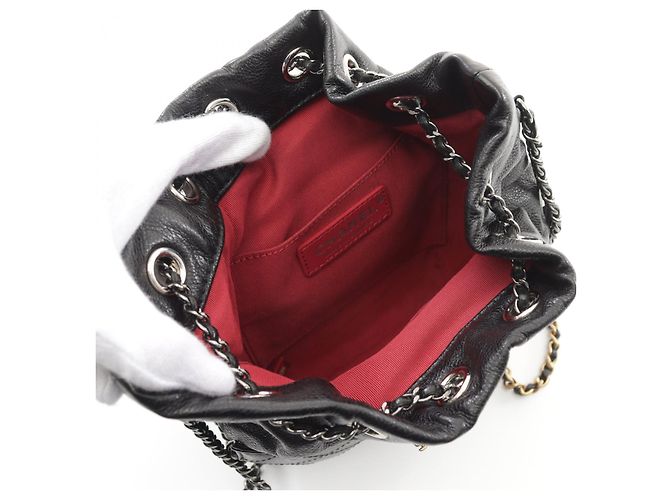 Chanel Gabrielle Leather Shoulder Bag A98787 Black - view 3