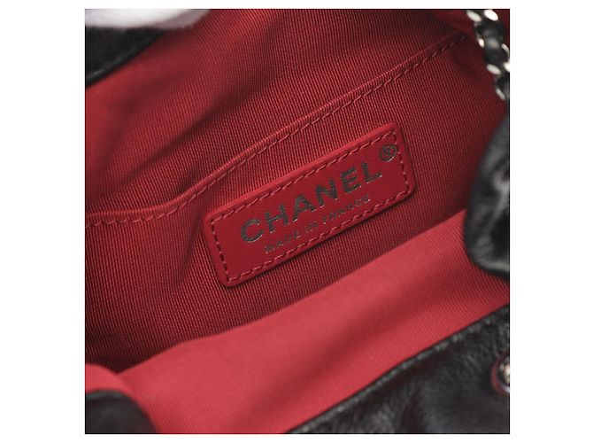 Chanel Gabrielle Leather Shoulder Bag A98787 Black - view 4
