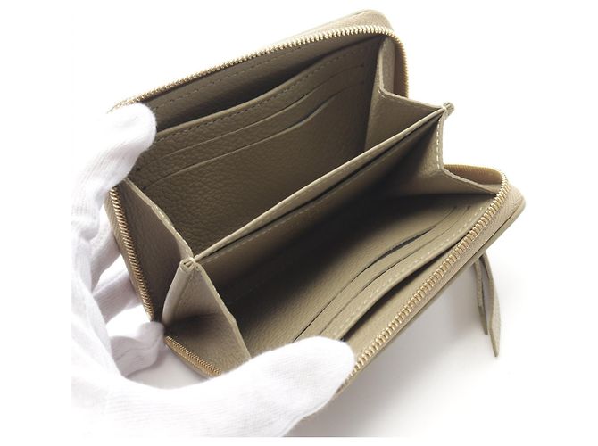 Louis Vuitton Leather Zippy Coin Purse Monogram M82448 Green - view 3