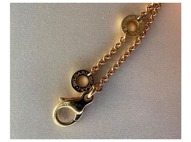 Bulgari Collana Bvlgari Bvgari in oro giallo con diamante D'oro - vista 3
