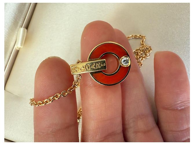 Bulgari Collana Bvlgari Bvgari in oro giallo con diamante D'oro - vista 4