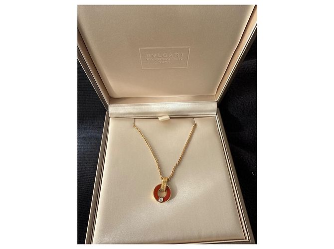 Bulgari Collana Bvlgari Bvgari in oro giallo con diamante D'oro - vista 6