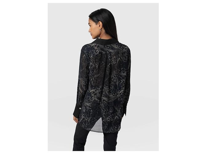 Autre Marque Camicia Saint & Sofia Madison Spot Feather Multicolore - vista 3