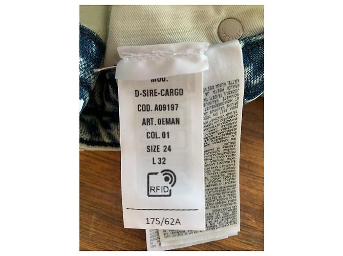 Diesel Jeans red : D SIRE CARGO Azul claro - vista 13