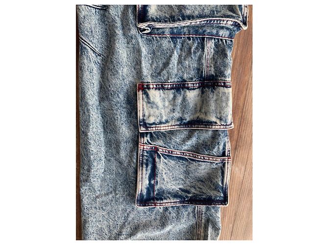 Diesel Jeans red : D SIRE CARGO Azul claro - vista 5