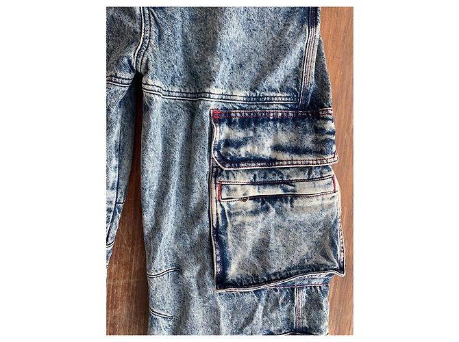 Diesel Jeans red : D SIRE CARGO Azul claro - vista 6