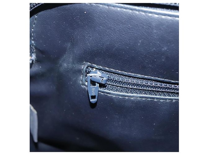Borsa Tote BALLY in pelle nera e oro Auth mr918 Nero D'oro - vista 22