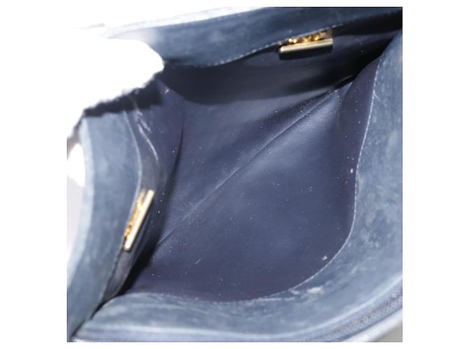 Borsa Tote BALLY in pelle nera e oro Auth mr918 Nero D'oro - vista 24