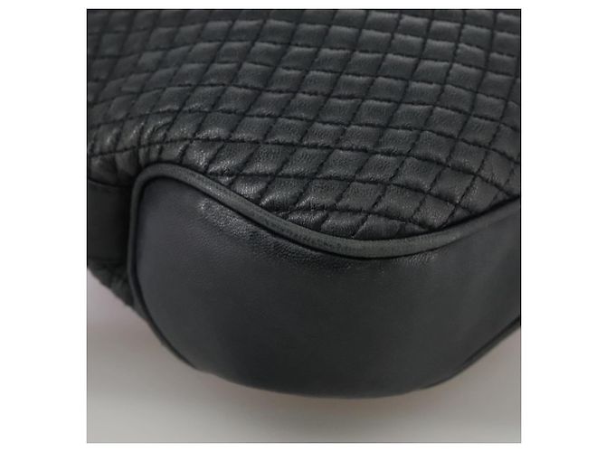 Borsa Tote BALLY in pelle nera e oro Auth mr918 Nero D'oro - vista 9