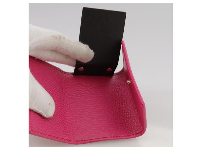 GUCCI Swing Key Case Leather Pink 354499 Auth am7524 - view 10