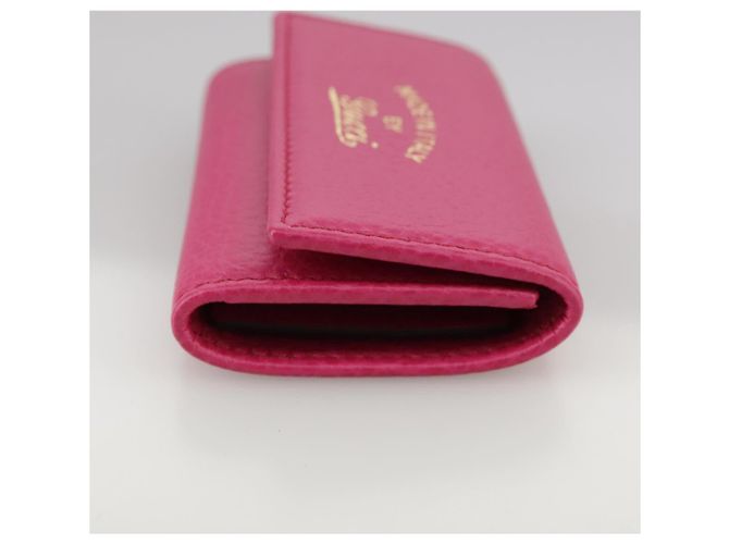 GUCCI Swing Key Case Leather Pink 354499 Auth am7524 - view 4