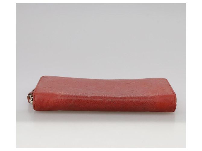 LOUIS VUITTON Monogram Empreinte Cartera Zippy Roja M60737 LV Auth bs21012 - vista 6