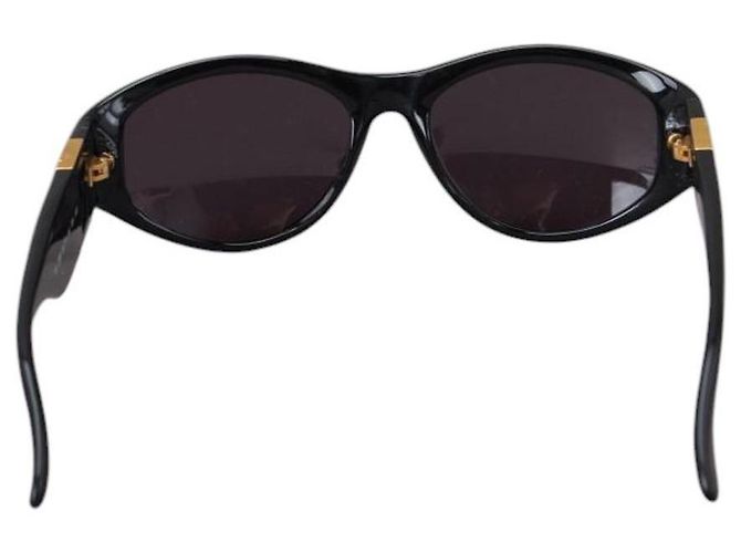 Occhiali da sole vintage Fendi Logo FF Nero Oro FS289 D'oro - vista 3