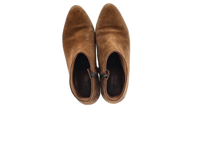 Stivaletti Dacken Isabel Marant in suede marrone - vista 9