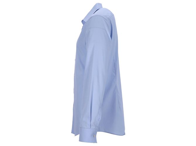 Camicia Slim Fit Boss Hugo Boss in cotone azzurro Blu Blu chiaro - vista 2