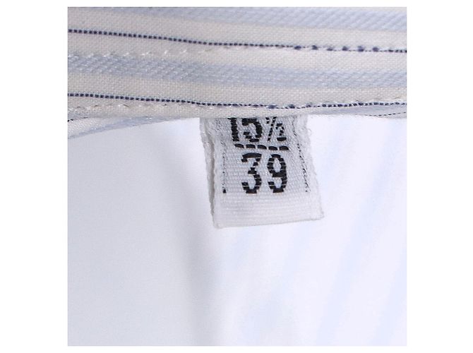 Camicia a righe Dolce & Gabbana in cotone azzurro Blu Blu chiaro - vista 5